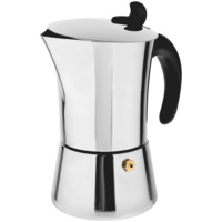 Гейзерная кофеварка Verona, без упаковки купить с нанесением логотипа оптом на заказ в интернет-магазине Санкт-Петербург