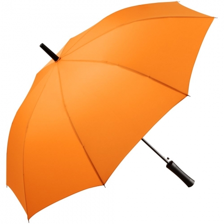 Зонт-трость Lanzer, оранжевый купить с нанесением логотипа оптом на заказ в интернет-магазине Санкт-Петербург