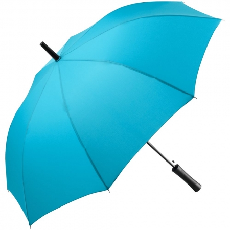 Зонт-трость Lanzer, бирюзовый купить с нанесением логотипа оптом на заказ в интернет-магазине Санкт-Петербург