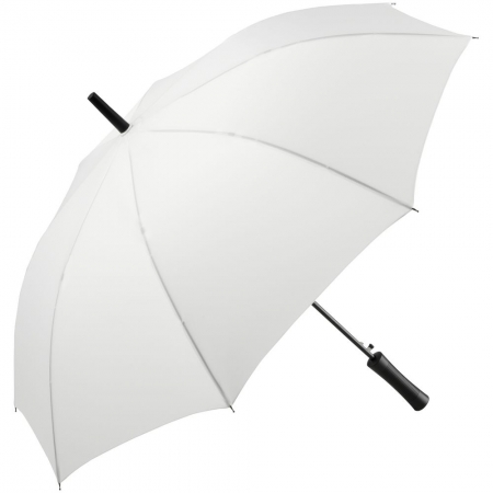 Зонт-трость Lanzer, белый купить с нанесением логотипа оптом на заказ в интернет-магазине Санкт-Петербург