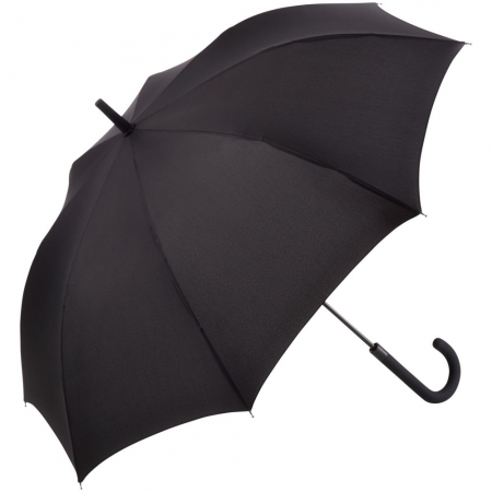 Зонт-трость Fashion, черный купить с нанесением логотипа оптом на заказ в интернет-магазине Санкт-Петербург