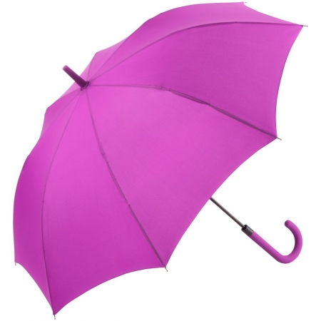 Зонт-трость Fashion, розовый купить с нанесением логотипа оптом на заказ в интернет-магазине Санкт-Петербург