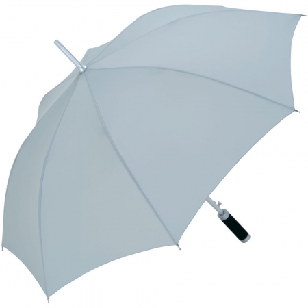 Зонт-трость Vento, серый купить с нанесением логотипа оптом на заказ в интернет-магазине Санкт-Петербург