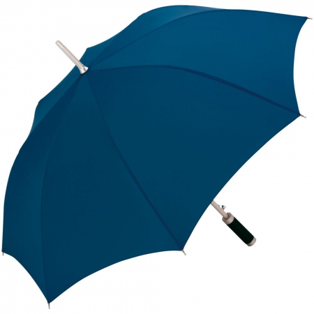 Зонт-трость Vento, темно-синий купить с нанесением логотипа оптом на заказ в интернет-магазине Санкт-Петербург