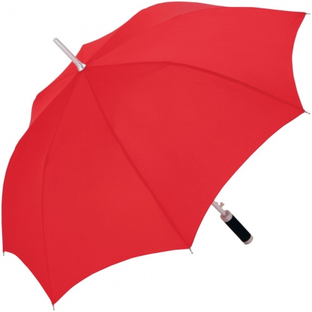 Зонт-трость Vento, красный купить с нанесением логотипа оптом на заказ в интернет-магазине Санкт-Петербург