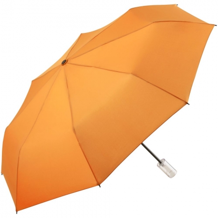 Зонт складной Fillit, оранжевый купить с нанесением логотипа оптом на заказ в интернет-магазине Санкт-Петербург