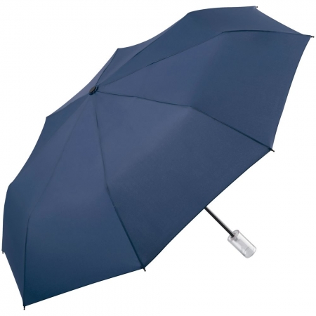 Зонт складной Fillit, темно-синий купить с нанесением логотипа оптом на заказ в интернет-магазине Санкт-Петербург