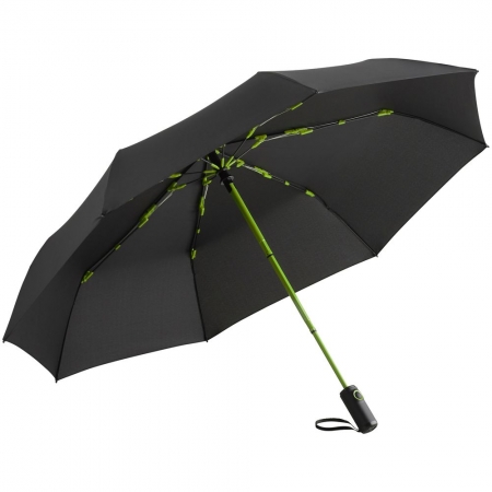 Зонт складной AOC Colorline, зеленое яблоко купить с нанесением логотипа оптом на заказ в интернет-магазине Санкт-Петербург