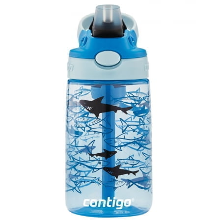 Бутылка для воды детская Gizmo Flip Sharks купить с нанесением логотипа оптом на заказ в интернет-магазине Санкт-Петербург