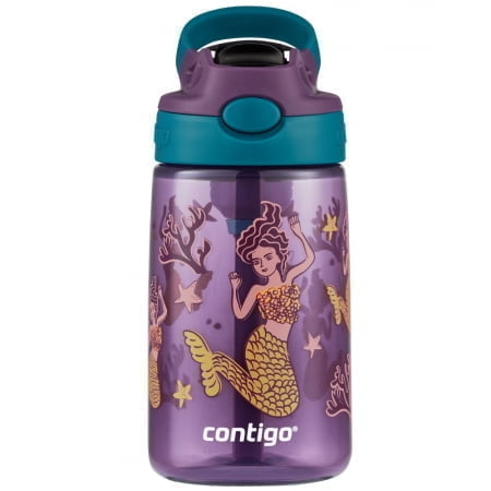 Бутылка для воды детская Gizmo Flip Mermaids купить с нанесением логотипа оптом на заказ в интернет-магазине Санкт-Петербург