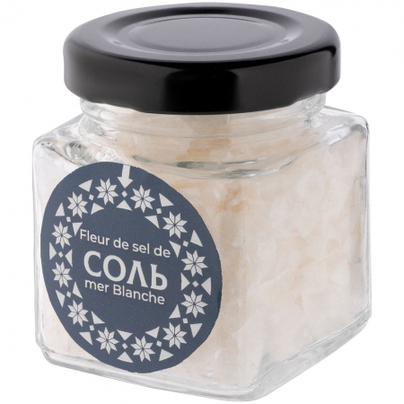 Соль Fleur de Sel de la mer Blanche купить с нанесением логотипа оптом на заказ в интернет-магазине Санкт-Петербург