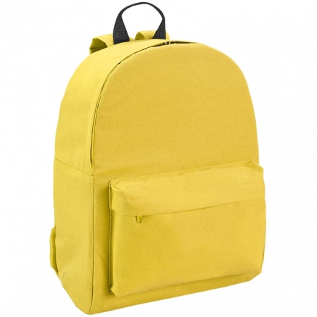 Рюкзак Berna, желтый купить с нанесением логотипа оптом на заказ в интернет-магазине Санкт-Петербург