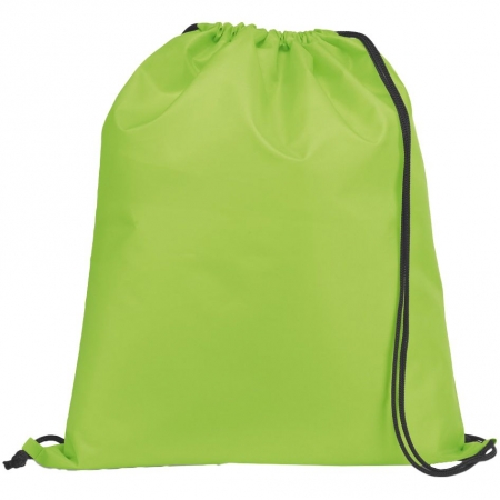 Рюкзак-мешок Carnaby, зеленое-яблоко купить с нанесением логотипа оптом на заказ в интернет-магазине Санкт-Петербург