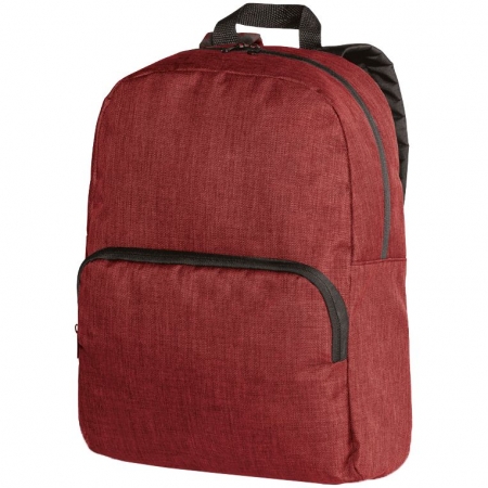 Рюкзак для ноутбука Slot, красный купить с нанесением логотипа оптом на заказ в интернет-магазине Санкт-Петербург
