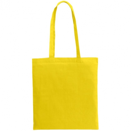 Сумка для покупок Torbica Color, желтая купить с нанесением логотипа оптом на заказ в интернет-магазине Санкт-Петербург