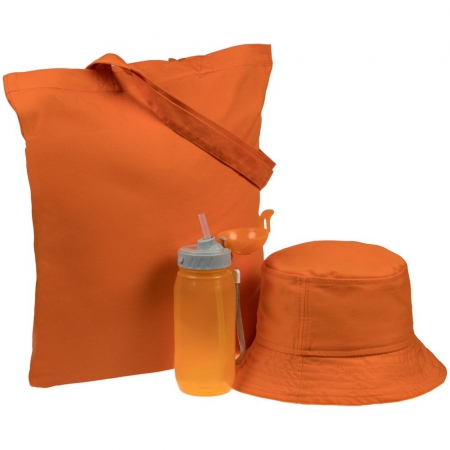 Набор Pop Up Summer, оранжевый купить с нанесением логотипа оптом на заказ в интернет-магазине Санкт-Петербург