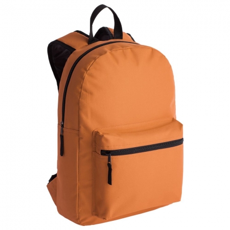 Рюкзак Base, светло-оранжевый купить с нанесением логотипа оптом на заказ в интернет-магазине Санкт-Петербург