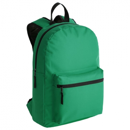 Рюкзак Base, зеленый купить с нанесением логотипа оптом на заказ в интернет-магазине Санкт-Петербург