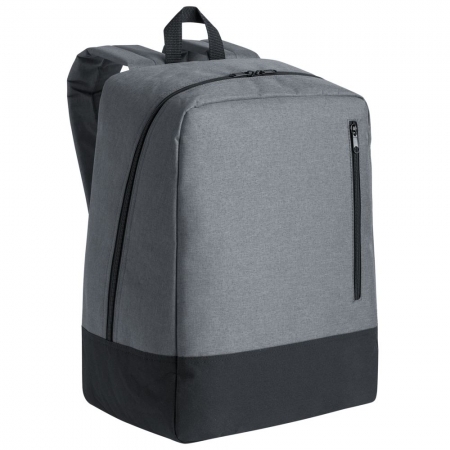 Рюкзак для ноутбука Bimo Travel, серый купить с нанесением логотипа оптом на заказ в интернет-магазине Санкт-Петербург
