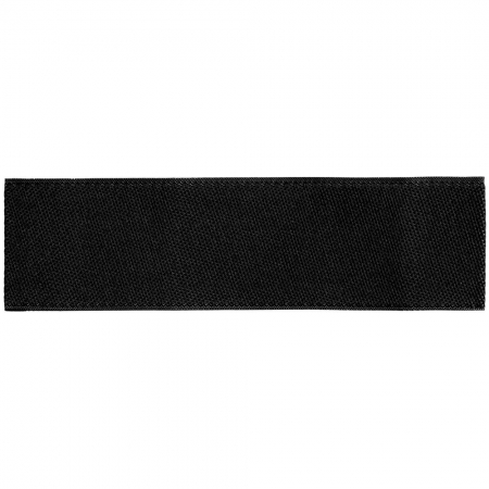 Лейбл тканевый Epsilon, S, черный купить с нанесением логотипа оптом на заказ в интернет-магазине Санкт-Петербург
