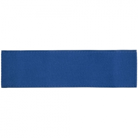 Лейбл тканевый Epsilon, S, синий купить с нанесением логотипа оптом на заказ в интернет-магазине Санкт-Петербург