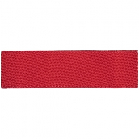 Лейбл тканевый Epsilon, S, красный купить с нанесением логотипа оптом на заказ в интернет-магазине Санкт-Петербург