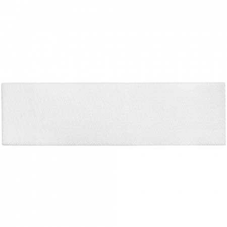 Лейбл тканевый Epsilon, S, белый купить с нанесением логотипа оптом на заказ в интернет-магазине Санкт-Петербург