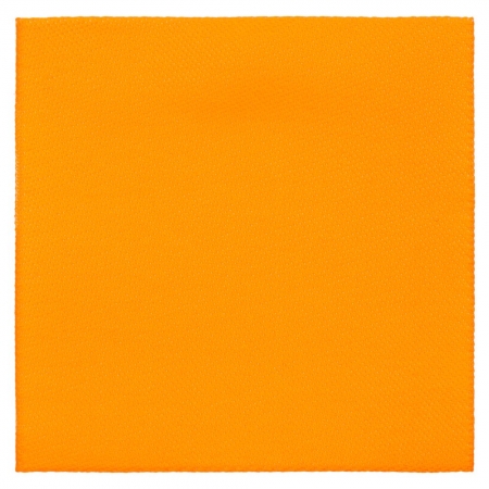 Лейбл тканевый Epsilon, L, оранжевый неон купить с нанесением логотипа оптом на заказ в интернет-магазине Санкт-Петербург