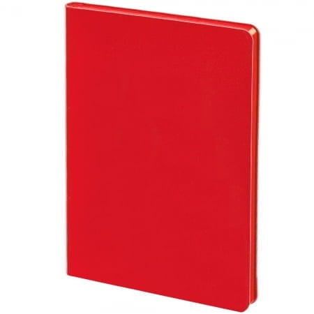 Блокнот Flex Shall, красный купить с нанесением логотипа оптом на заказ в интернет-магазине Санкт-Петербург