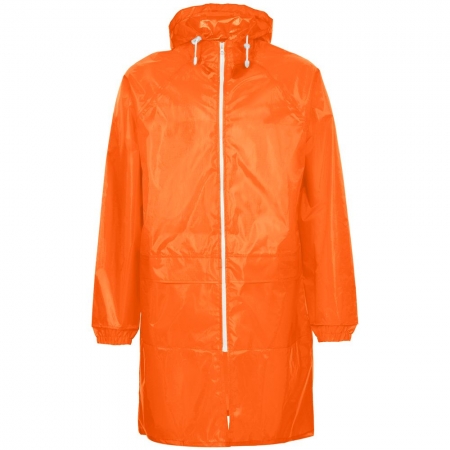 Дождевик Rainman Zip Pro, оранжевый неон купить с нанесением логотипа оптом на заказ в интернет-магазине Санкт-Петербург