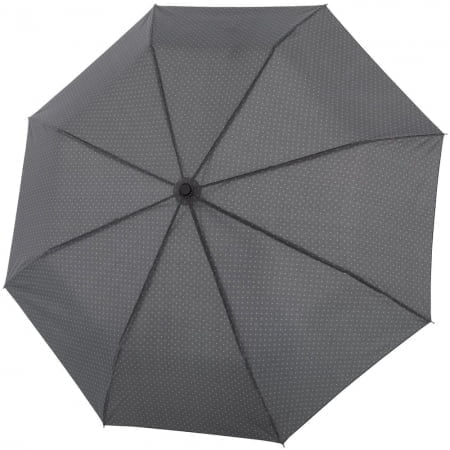 Складной зонт Fiber Magic Superstrong, серый купить с нанесением логотипа оптом на заказ в интернет-магазине Санкт-Петербург