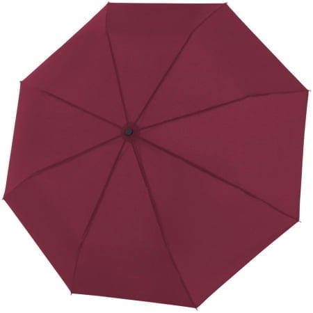 Складной зонт Fiber Magic Superstrong, бордовый купить с нанесением логотипа оптом на заказ в интернет-магазине Санкт-Петербург