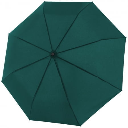 Складной зонт Fiber Magic Superstrong, зеленый купить с нанесением логотипа оптом на заказ в интернет-магазине Санкт-Петербург