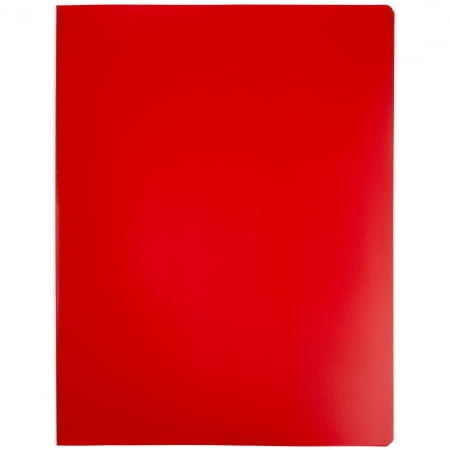 Папка с прижимом Expert, красная купить с нанесением логотипа оптом на заказ в интернет-магазине Санкт-Петербург