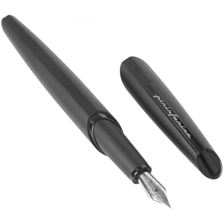 Ручка перьевая PF Two, черная купить с нанесением логотипа оптом на заказ в интернет-магазине Санкт-Петербург