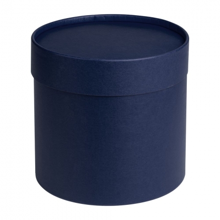 Коробка Circa S, синяя купить с нанесением логотипа оптом на заказ в интернет-магазине Санкт-Петербург