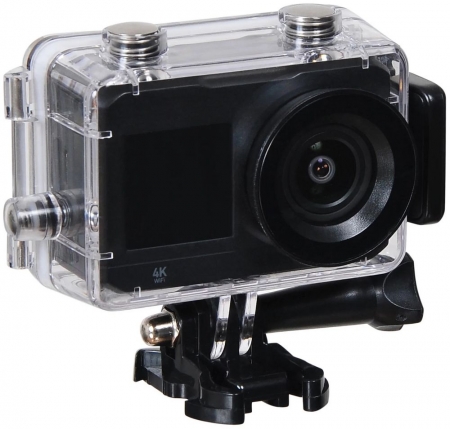 Экшн-камера Digma DiCam 420, черная купить с нанесением логотипа оптом на заказ в интернет-магазине Санкт-Петербург