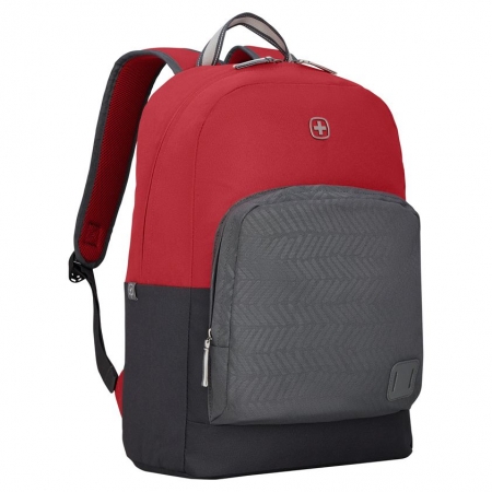Рюкзак Next Crango, черный с красным купить с нанесением логотипа оптом на заказ в интернет-магазине Санкт-Петербург