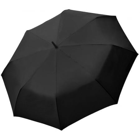 Зонт-трость Zero XXL, черный купить с нанесением логотипа оптом на заказ в интернет-магазине Санкт-Петербург