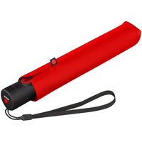 Складной зонт U.200, красный купить с нанесением логотипа оптом на заказ в интернет-магазине Санкт-Петербург