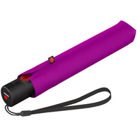 Складной зонт U.200, фиолетовый купить с нанесением логотипа оптом на заказ в интернет-магазине Санкт-Петербург