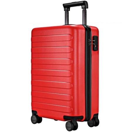 Чемодан Rhine Luggage, красный купить с нанесением логотипа оптом на заказ в интернет-магазине Санкт-Петербург
