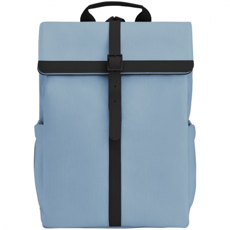 Рюкзак Commuter Oxford, серо-голубой купить с нанесением логотипа оптом на заказ в интернет-магазине Санкт-Петербург