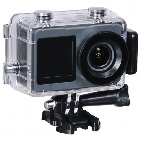 Экшн-камера Digma DiCam 520, серый купить с нанесением логотипа оптом на заказ в интернет-магазине Санкт-Петербург