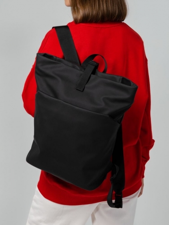 Рюкзак Traffic, черный купить с нанесением логотипа оптом на заказ в интернет-магазине Санкт-Петербург