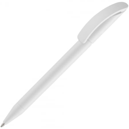 Ручка шариковая Prodir DS3 TMM, белая матовая купить с нанесением логотипа оптом на заказ в интернет-магазине Санкт-Петербург