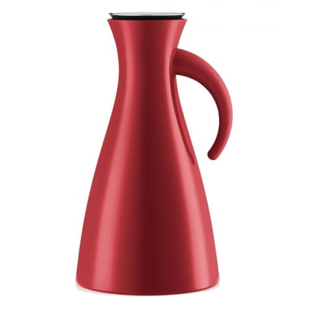 Термокувшин Vacuum, высокий, глянцевый красный купить с нанесением логотипа оптом на заказ в интернет-магазине Санкт-Петербург
