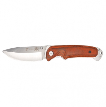 Складной нож Stinger 8236, коричневый купить с нанесением логотипа оптом на заказ в интернет-магазине Санкт-Петербург