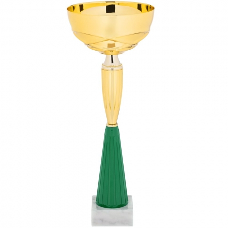 Кубок Kudos, малый, зеленый купить с нанесением логотипа оптом на заказ в интернет-магазине Санкт-Петербург