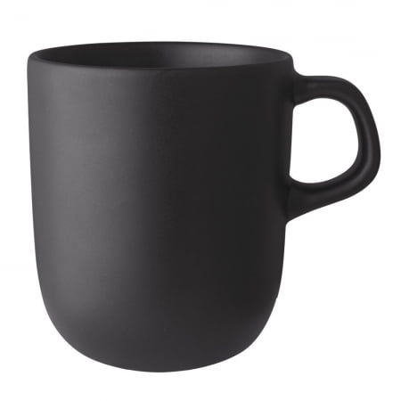 Чашка Nordic Kitchen, большая, черная купить с нанесением логотипа оптом на заказ в интернет-магазине Санкт-Петербург